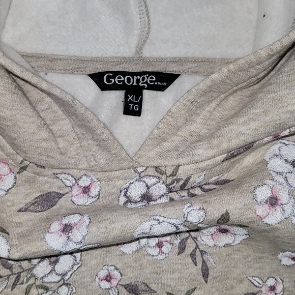 George Women's Print Raglan Hoodie - Picture 3 of 4